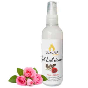 Gel Lubricante Luxuria Anal Rosas – 130cc