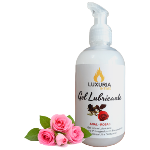 Gel Lubricante Luxuria Anal Rosas – 250cc
