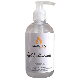 Gel Lubricante Luxuria – 250cc – Natural
