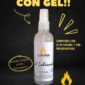 Gel Lubricante Luxuria – 125cc – Natural